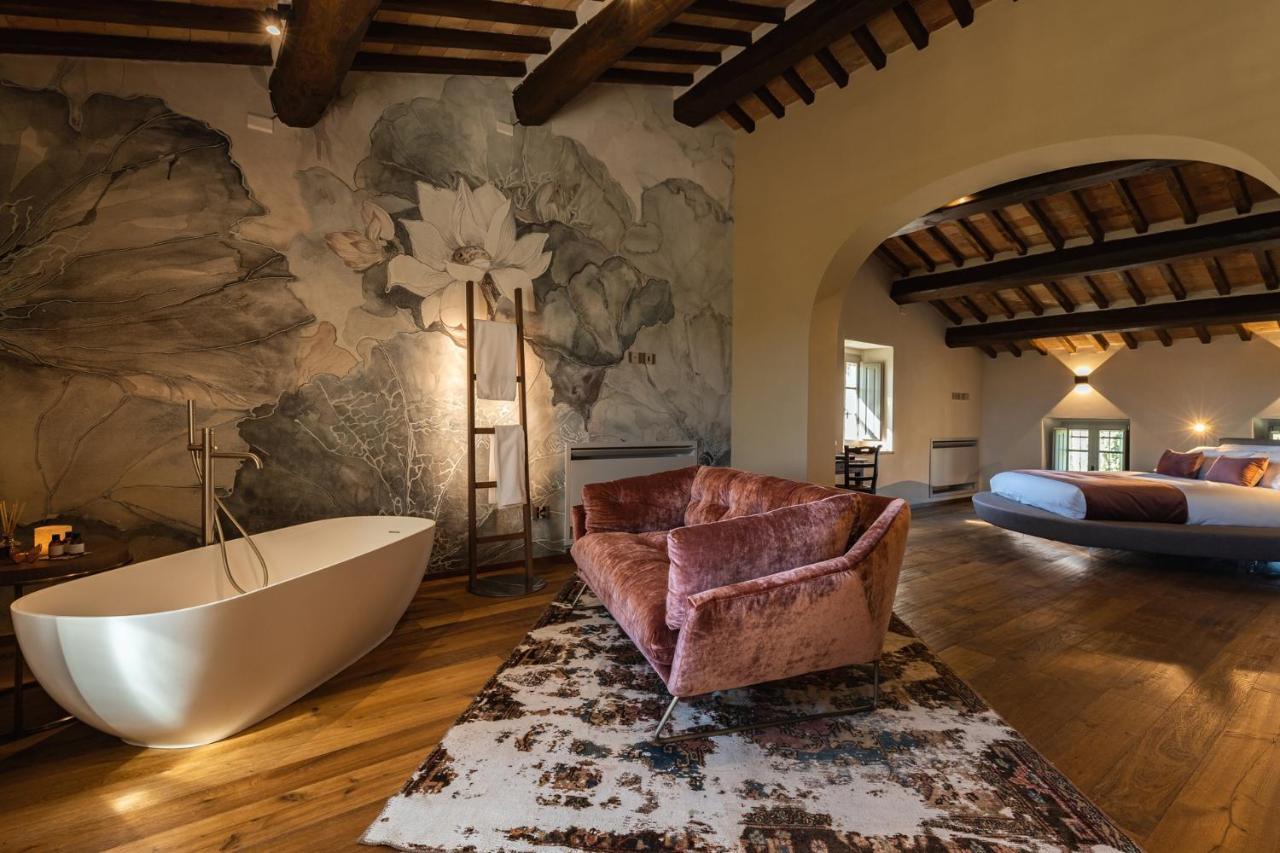 הוילה San Quirico dʼOrcia Sce Quiric מראה חיצוני תמונה
