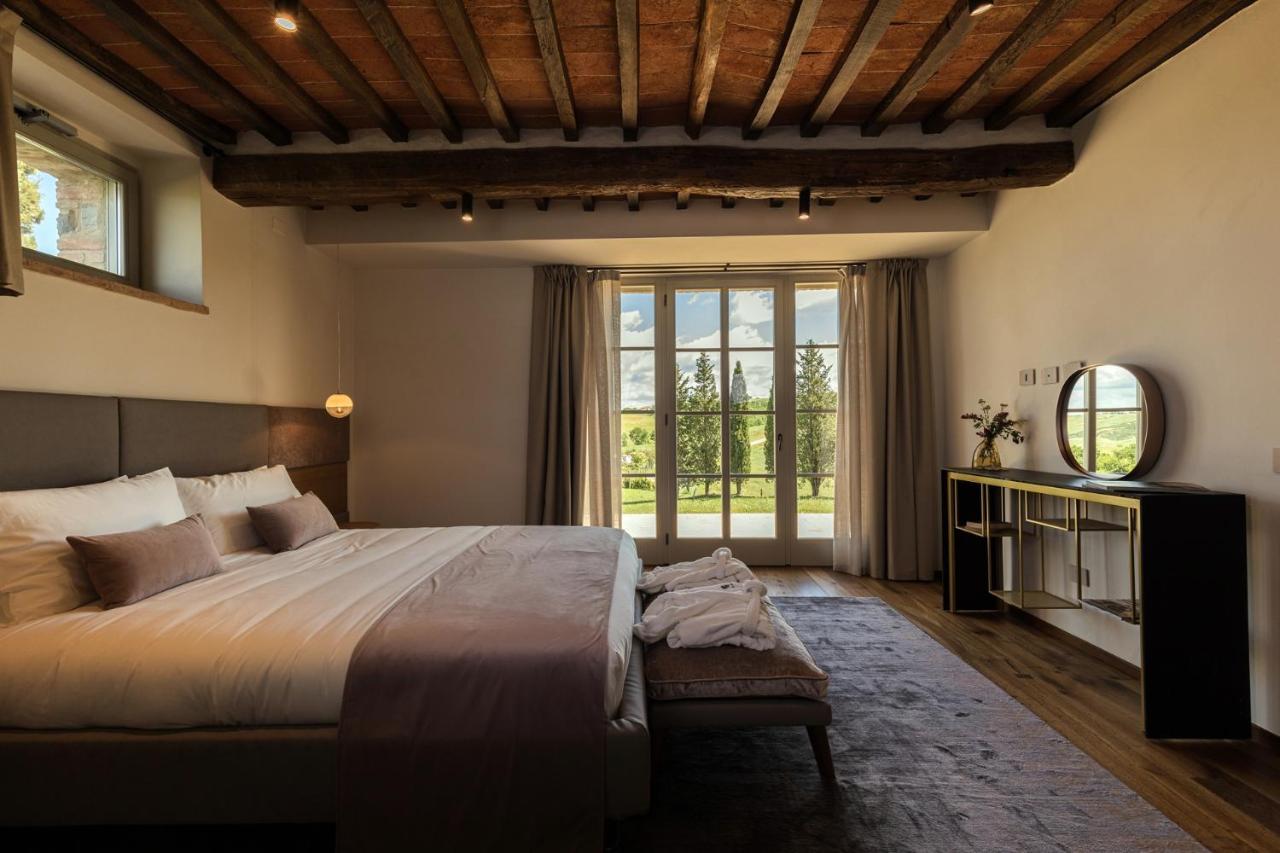 הוילה San Quirico dʼOrcia Sce Quiric מראה חיצוני תמונה