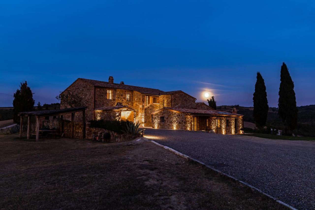 הוילה San Quirico dʼOrcia Sce Quiric מראה חיצוני תמונה