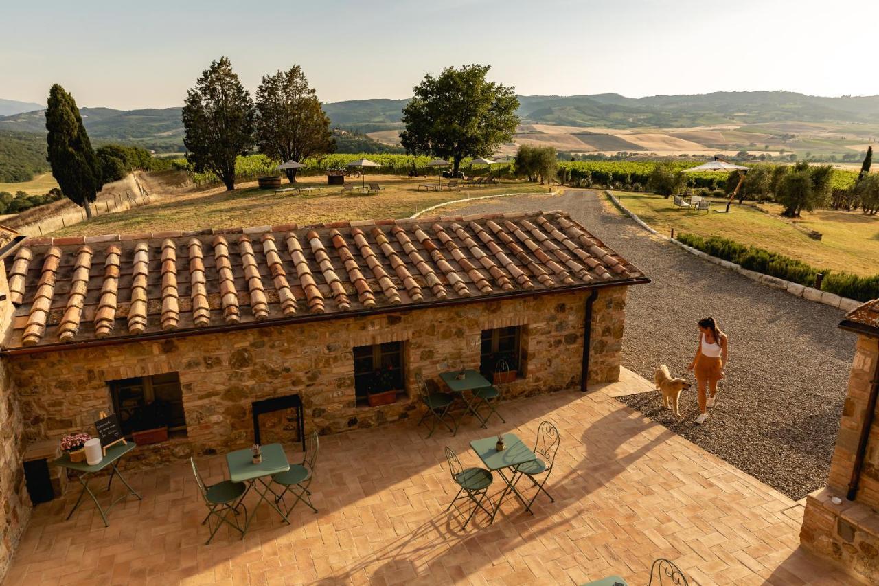 הוילה San Quirico dʼOrcia Sce Quiric מראה חיצוני תמונה