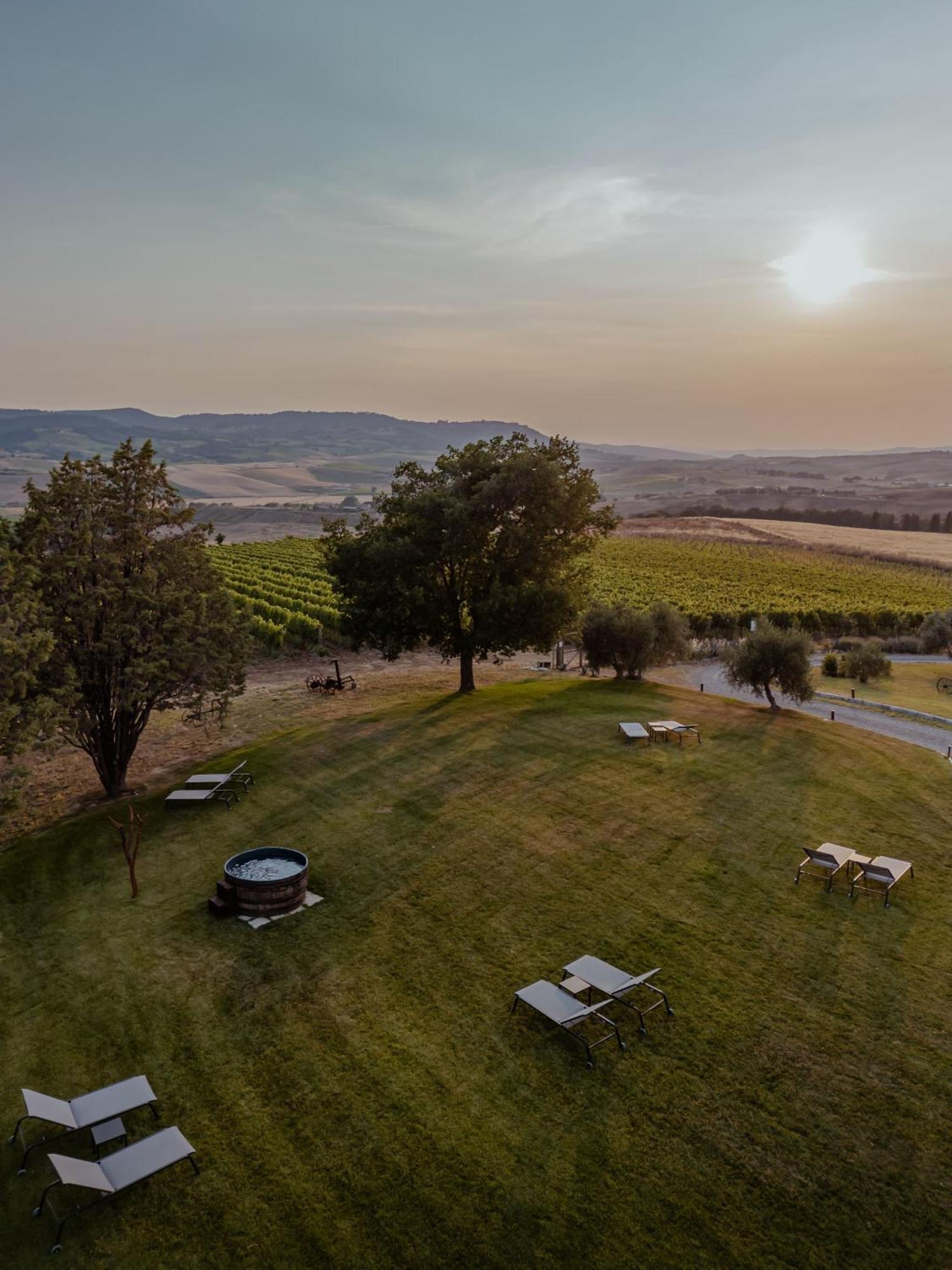הוילה San Quirico dʼOrcia Sce Quiric מראה חיצוני תמונה