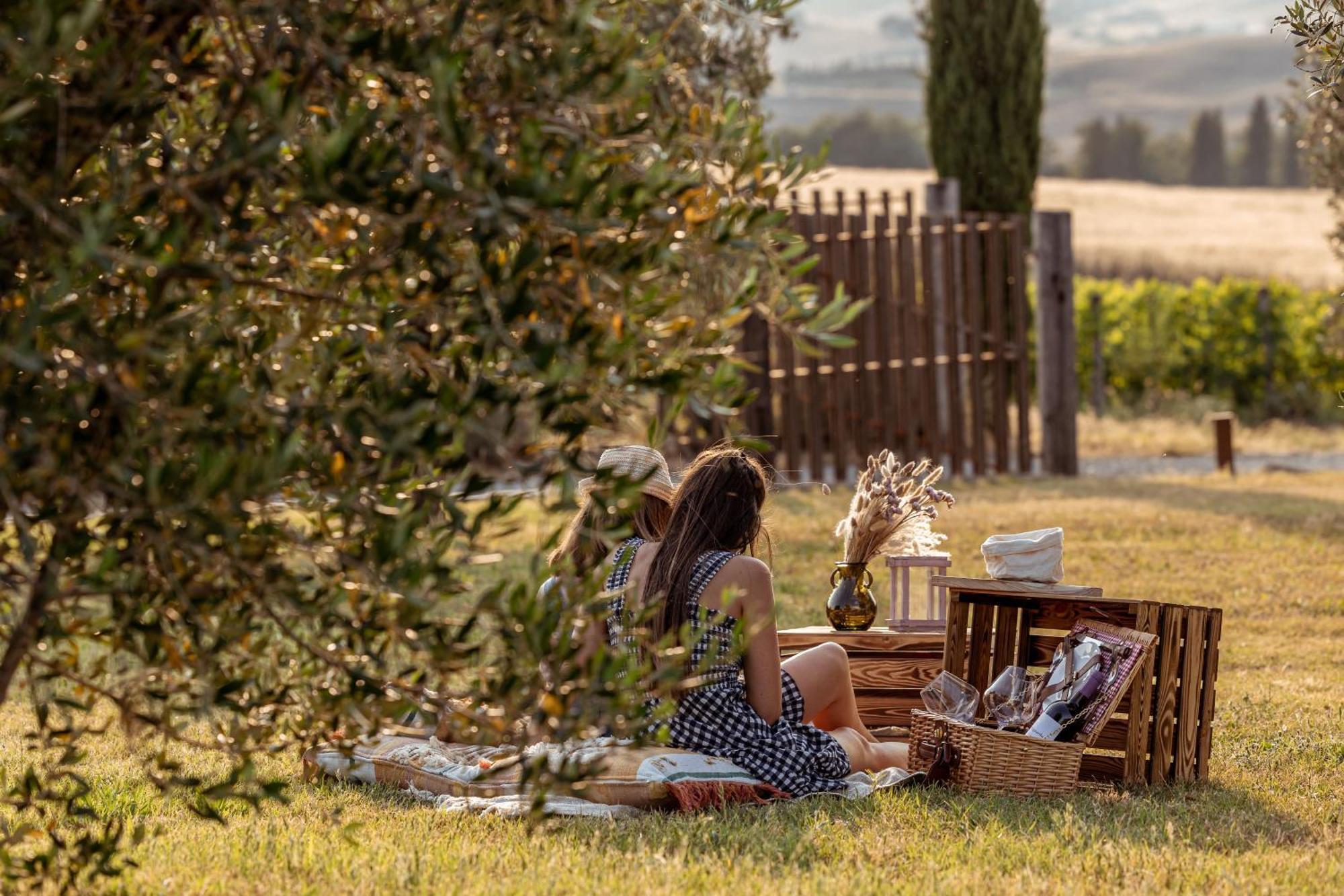 הוילה San Quirico dʼOrcia Sce Quiric מראה חיצוני תמונה