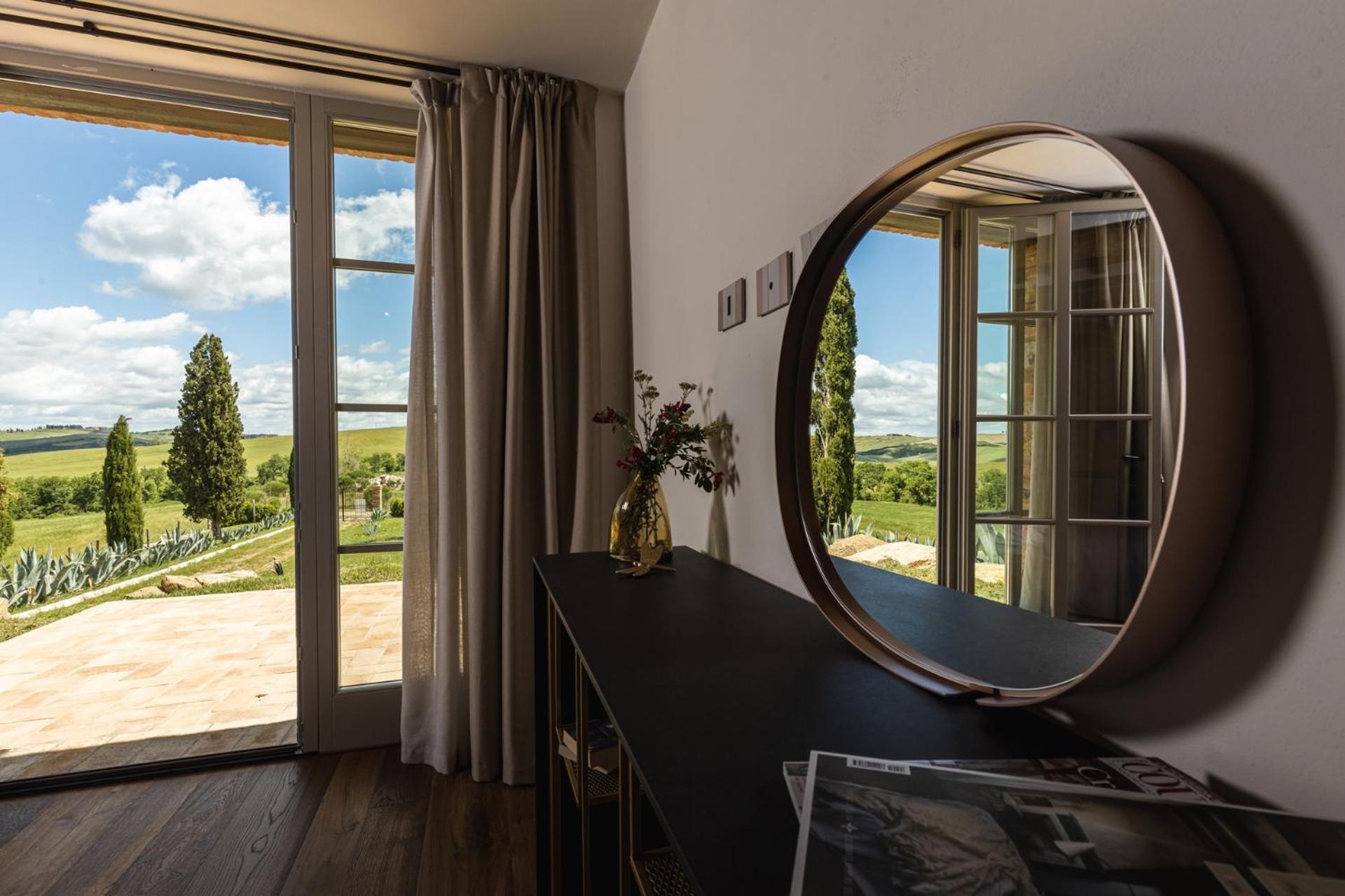 הוילה San Quirico dʼOrcia Sce Quiric מראה חיצוני תמונה