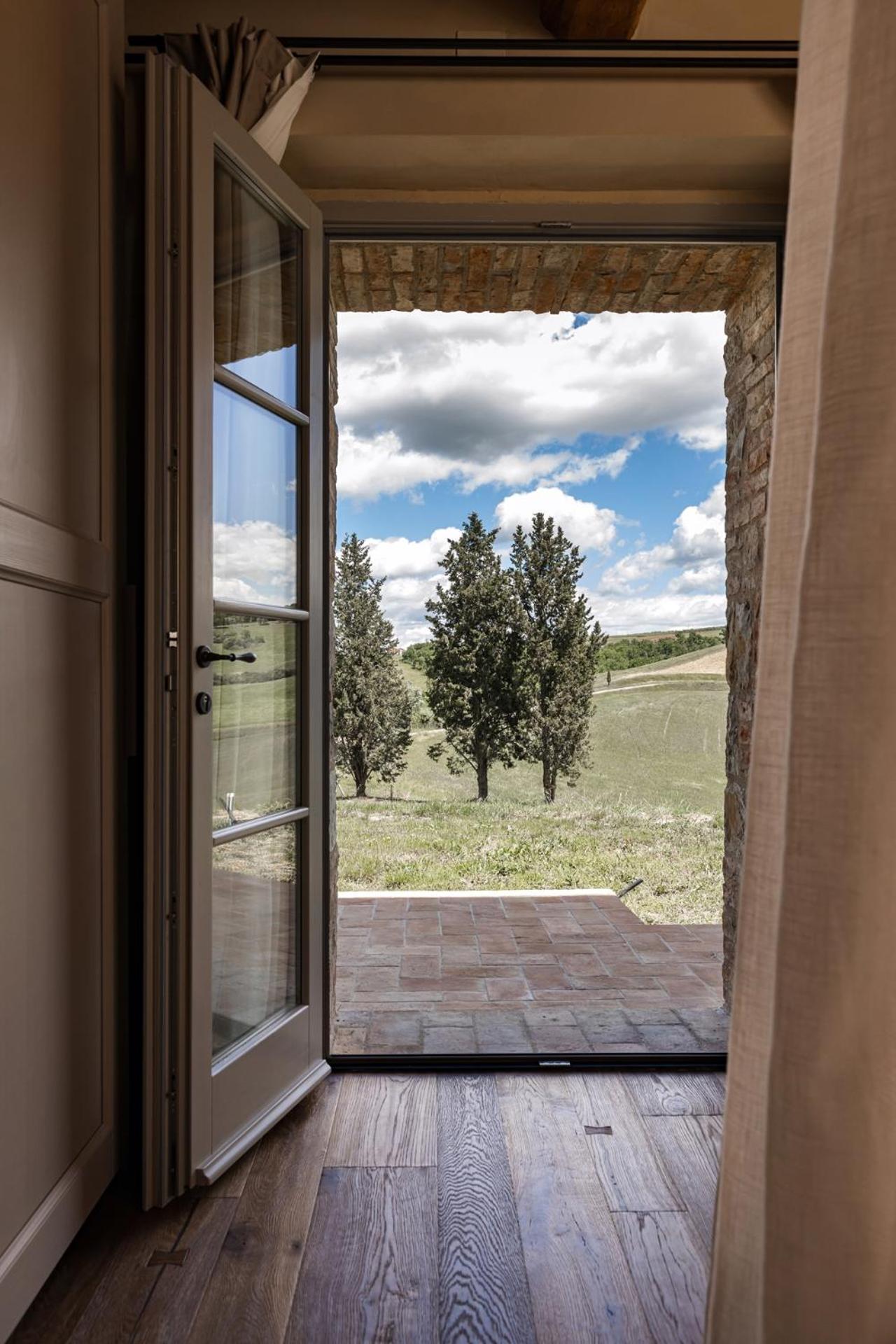 הוילה San Quirico dʼOrcia Sce Quiric מראה חיצוני תמונה