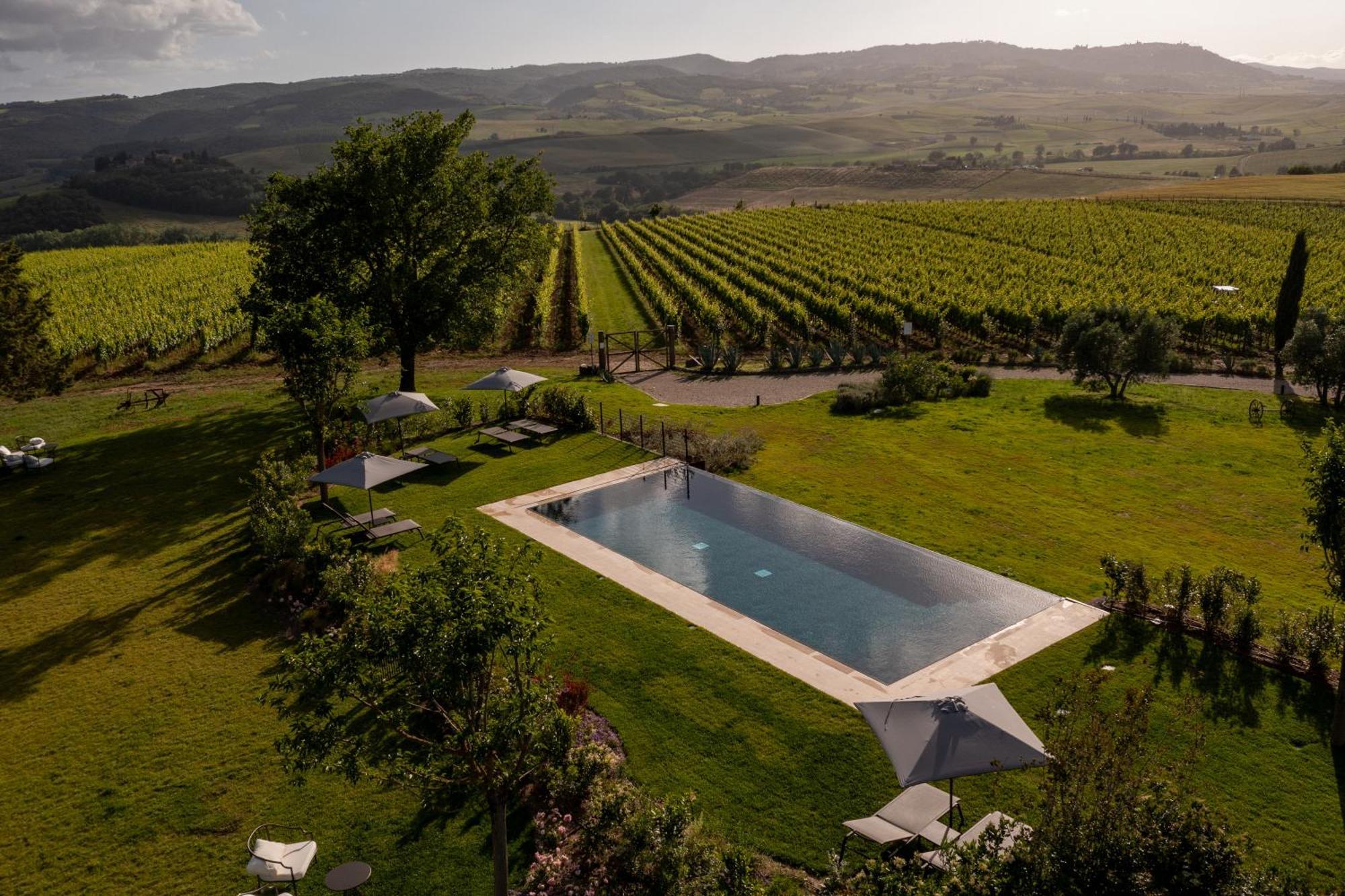 הוילה San Quirico dʼOrcia Sce Quiric מראה חיצוני תמונה